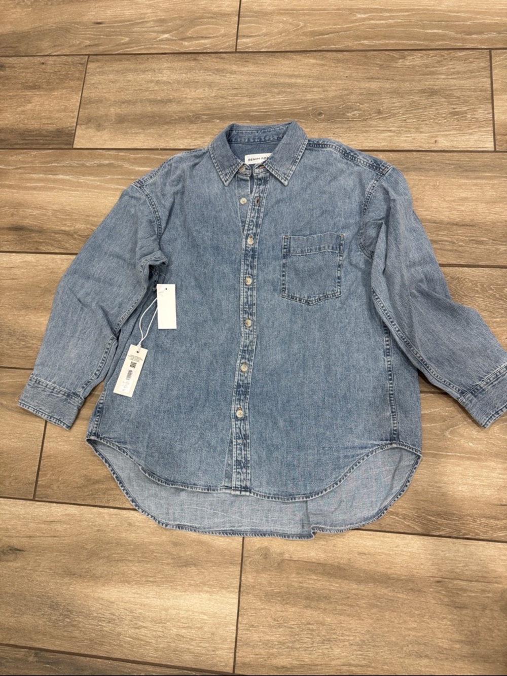 Denim Forum The '80s Comfy Denim Shirt - Picture 4 of 5